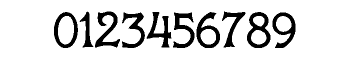 Curse Font OTHER CHARS