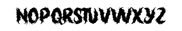 CurseStorm Font LOWERCASE