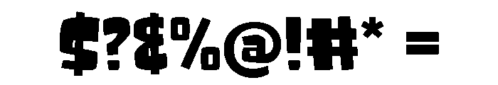 Cursed Broom Regular Font OTHER CHARS