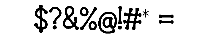 Cursed_Hemlock Font OTHER CHARS