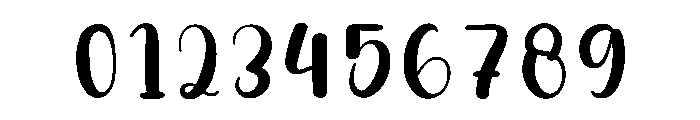 Cursive Delight Font OTHER CHARS