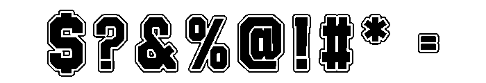 Cursive Holiday Font OTHER CHARS