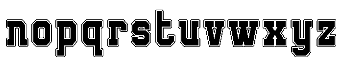 Cursive Holiday Font LOWERCASE