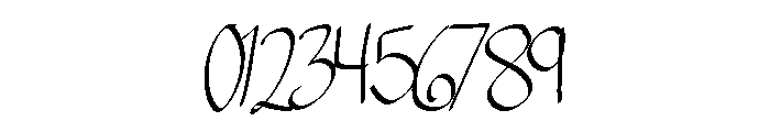 Cursive Neat Regular Font OTHER CHARS