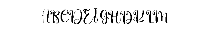 Curtain Clause Font UPPERCASE