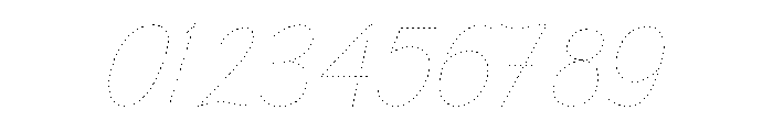 CurvsiveTracing-Dot Font OTHER CHARS