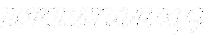 CurvsiveTracing-Line Font UPPERCASE