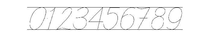 CurvsiveTracingCLine Font OTHER CHARS
