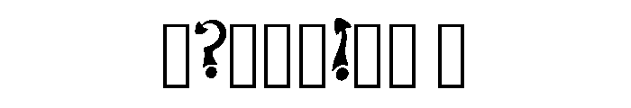 Curvy Arrows By Squeeb  Regular Font OTHER CHARS