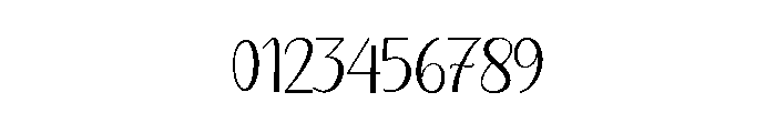 Curvy night Regular Font OTHER CHARS
