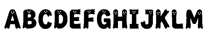 Cusk Regular Font UPPERCASE