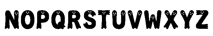 Cusk Regular Font UPPERCASE