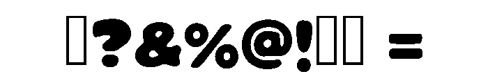 Custardo Regular Font OTHER CHARS