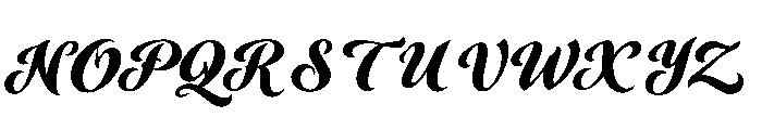 Custody Royale Font UPPERCASE