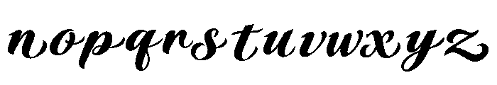 Custody Royale Font LOWERCASE