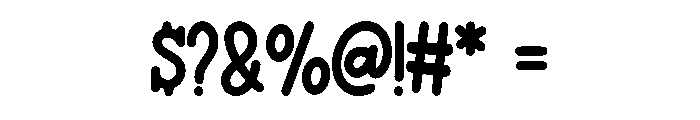 Cute Berry Regular Font OTHER CHARS
