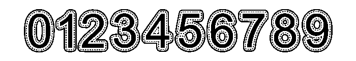 Cute Blink Regular Font OTHER CHARS