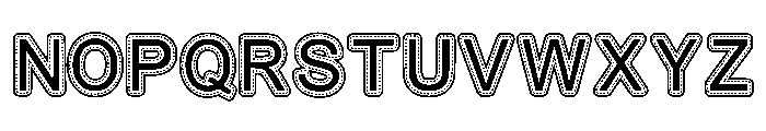 Cute Blink Regular Font LOWERCASE