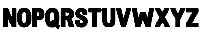 Cute Bold Regular Font LOWERCASE