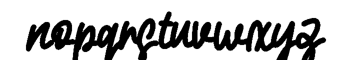 Cute Bolo Font LOWERCASE