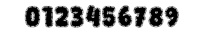 Cute Bounce Regular Font OTHER CHARS