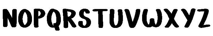 Cute Buddy Regular Font LOWERCASE