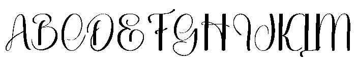 Cute Bunnies Font UPPERCASE