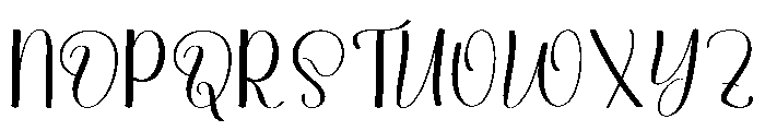 Cute Bunnies Font UPPERCASE