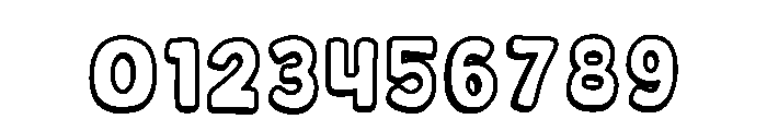 Cute Candy Regular Font OTHER CHARS