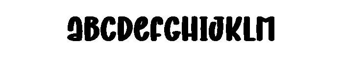 Cute Charm Font UPPERCASE