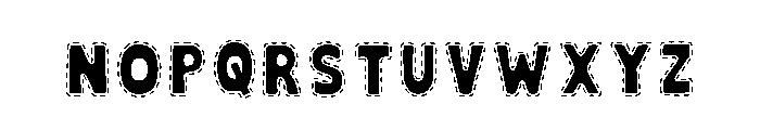 Cute Children Regular Font LOWERCASE