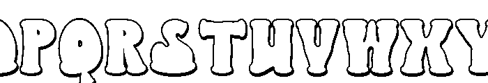 Cute Chunky Regular Font UPPERCASE