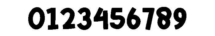 Cute Comic Regular Font OTHER CHARS