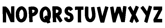 Cute Comic Regular Font LOWERCASE