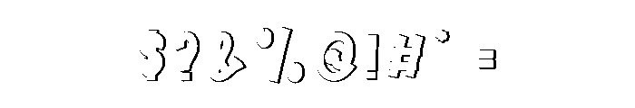 Cute Comic Font OTHER CHARS