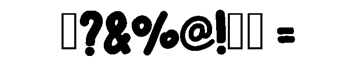 Cute Cowboy Regular Font OTHER CHARS