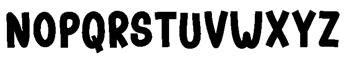 Cute Crafter Regular Font UPPERCASE