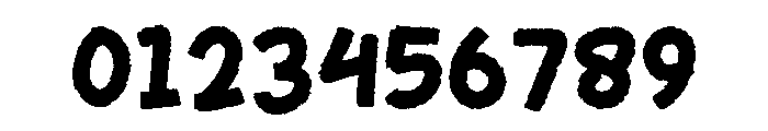 Cute Crayon Regular Font OTHER CHARS