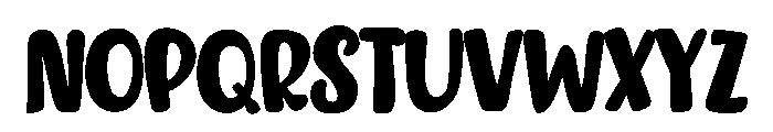 Cute Creative Font LOWERCASE