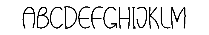 Cute Daddy Font UPPERCASE