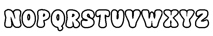 Cute Disney Regular Font UPPERCASE