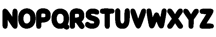 Cute Display Regular Font LOWERCASE