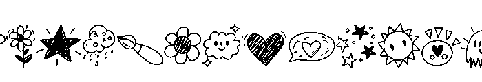 Cute Doodle Sketch FONT