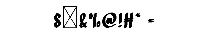 Cute Dreams Font OTHER CHARS
