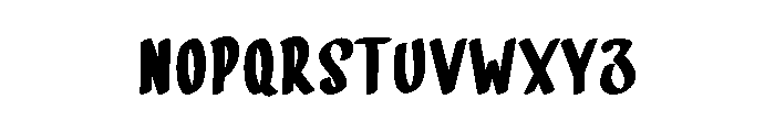 Cute Dreams Font LOWERCASE