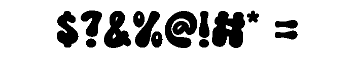 Cute Easter Bold Font OTHER CHARS