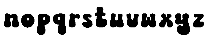 Cute Easter Bold Font LOWERCASE