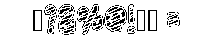 Cute Easter Regular Font OTHER CHARS