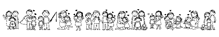 Cute Family Doodles FONT