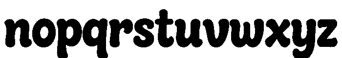 Cute Gallery Font LOWERCASE